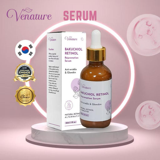 Venature Bakuchiol Retinol Rejuvenation Serum 30ml - MZG Health & Beauty Imports