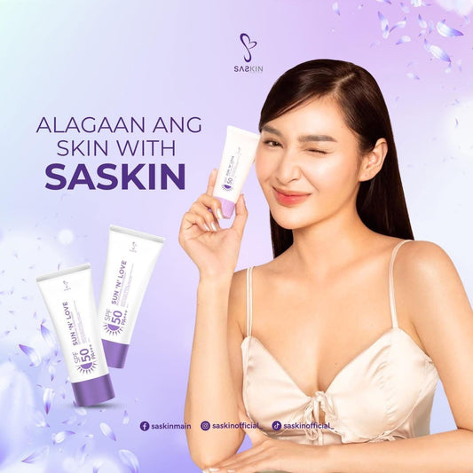 Saskin Sun N Love Sunscreen 60ml - MZG Health & Beauty Imports