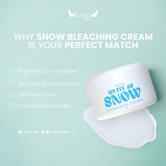 Angel Skin White as Snow Bleaching Cream 300g