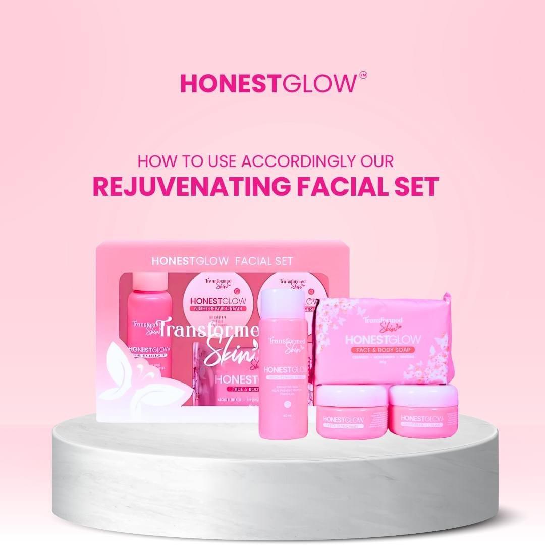 Transformed Skin Honest Glow Facial Set