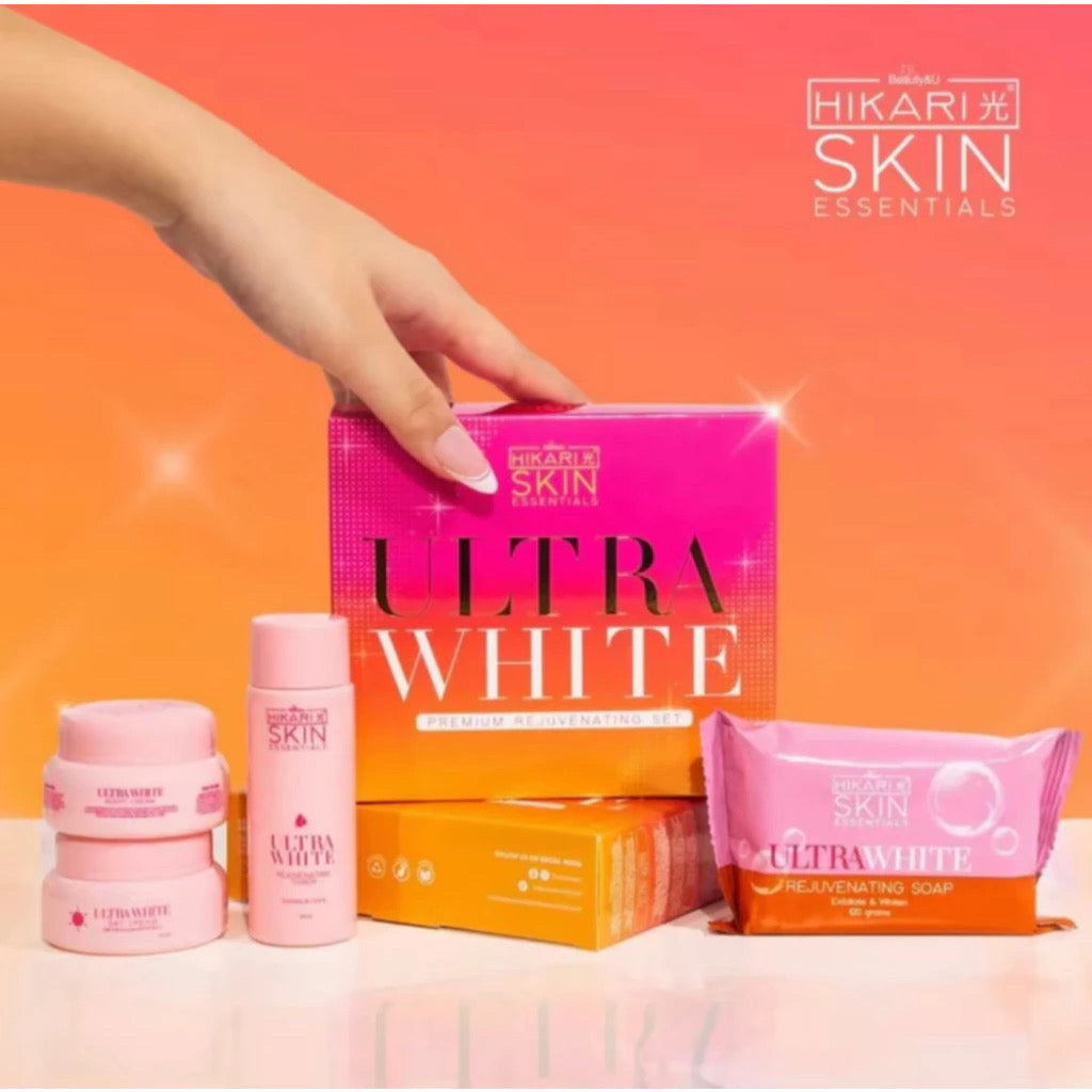 ￼Hikari Ultra White Premium Rejuvenating Set Whitening Kit