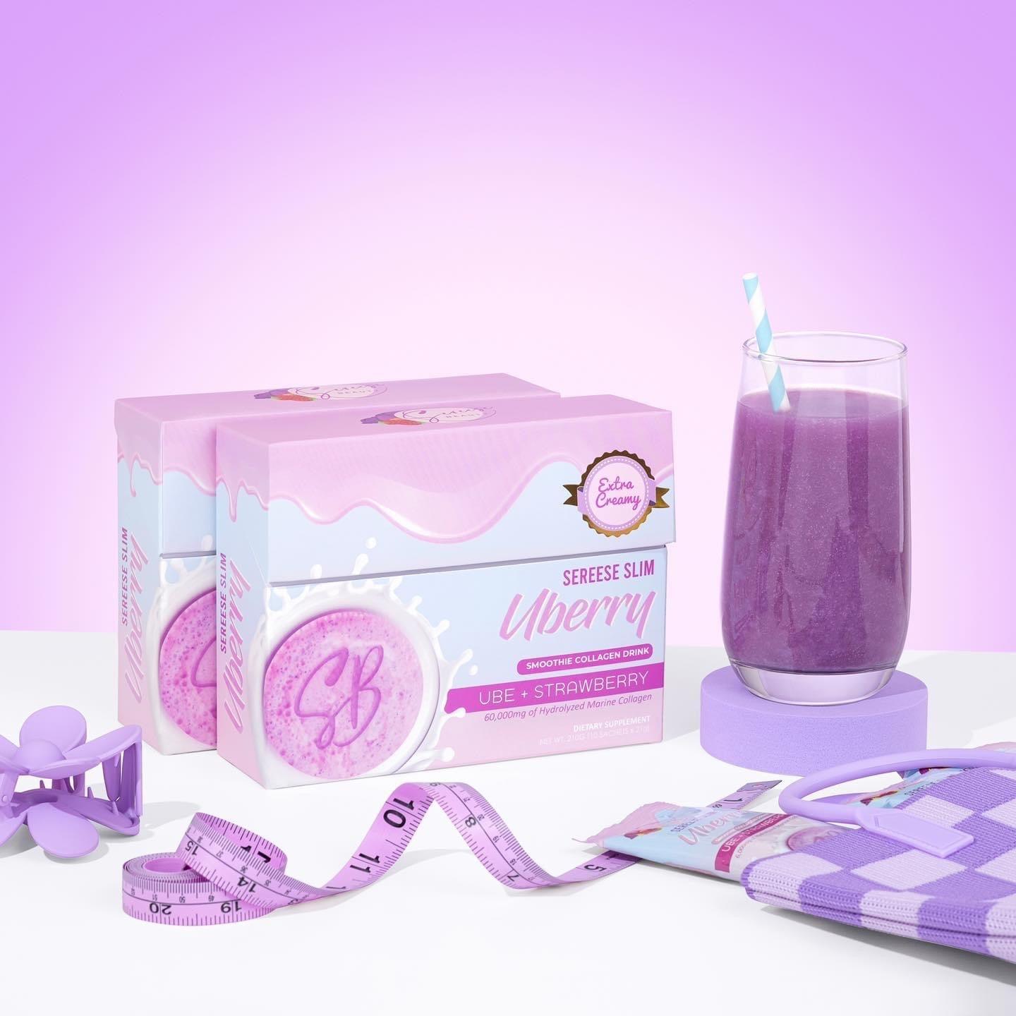 Sereese Slim Uberry Smootie Collagen Drink