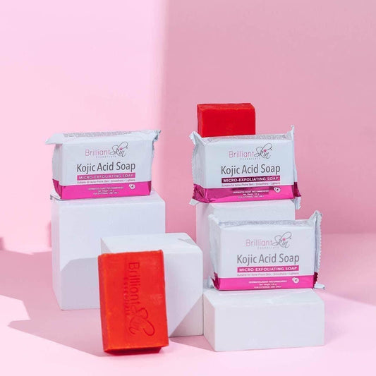 Brilliant Skin Kojic Acid Soap Micro Exfoliating Soap - MZG Health & Beauty Imports