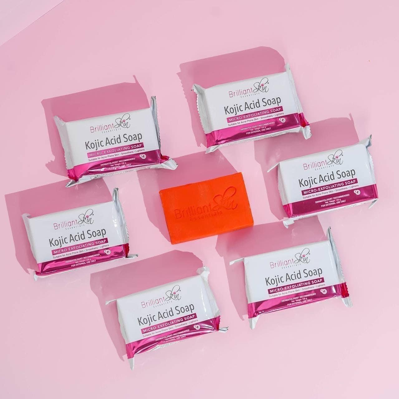 Brilliant Skin Kojic Acid Soap Micro Exfoliating Soap