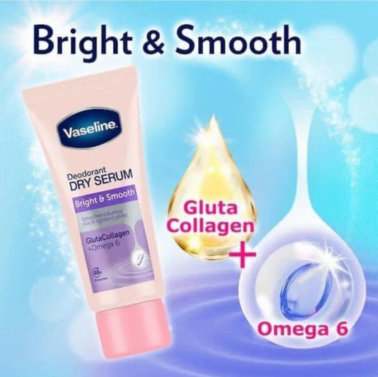 Vaseline Dry Serum Bright & Smooth Underarm Whitening Cream