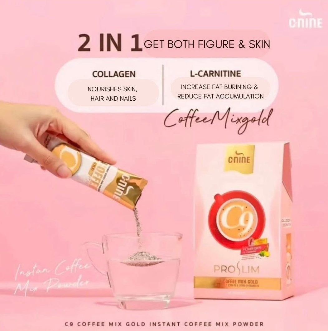 C-Nine C9 Pro Slim Coffee Mix | 10 Sachets