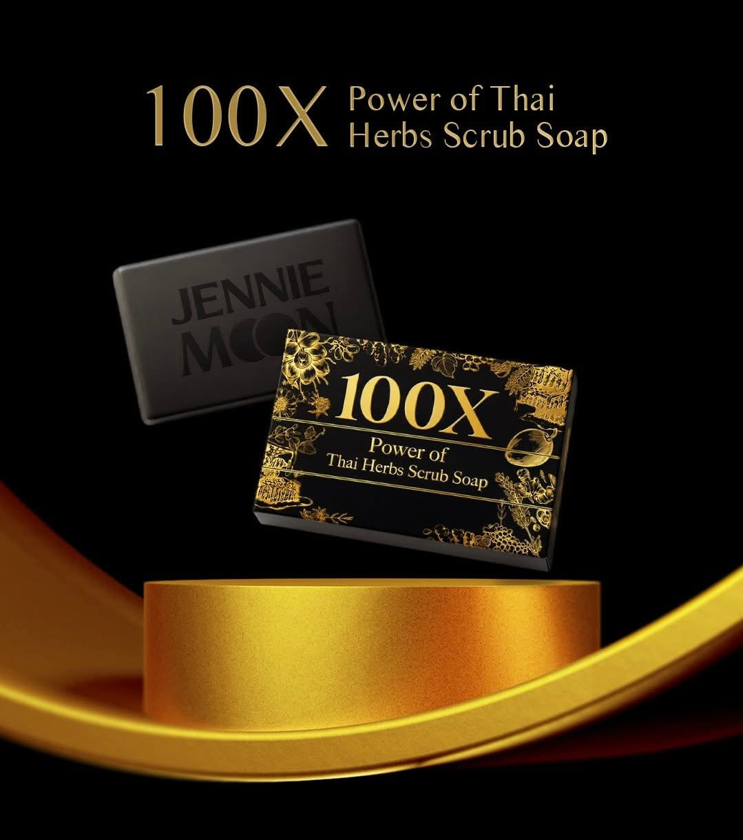 Jennie Moon 100X Power of Thai Herbs Scrub Soap