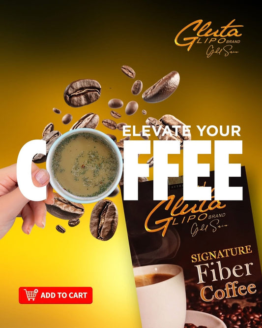 Gluta Lipo Gold Series Signature Fiber Coffee | 10 Sachets