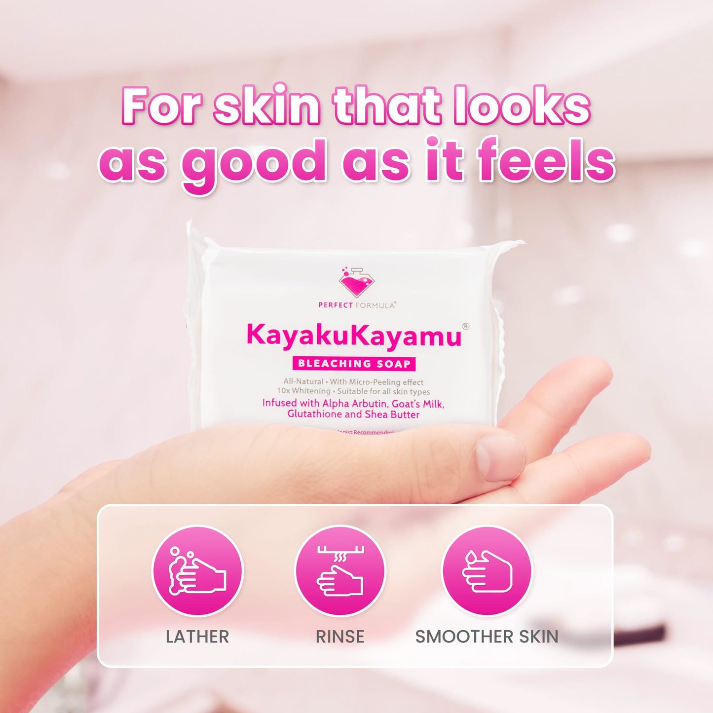 Perfect Formula Kayaku Kayamu Bleaching Soap