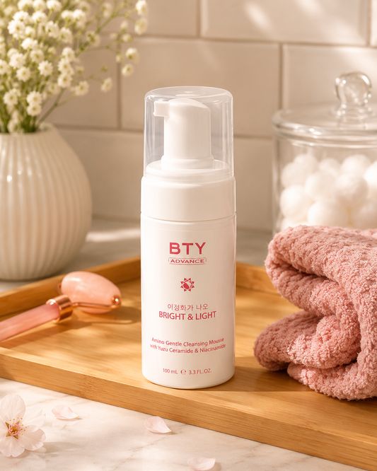 BTY Advance Bright & Light Amino Gentle Cleansing Mousse | 100ml