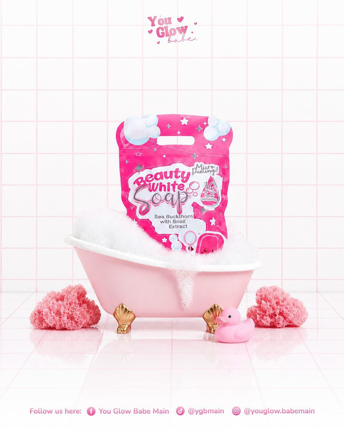 You Glow Babe Beauty White Soap |70g x5