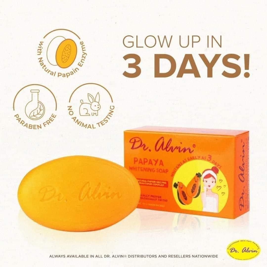 Dr Alvin Papaya Whitening Soap