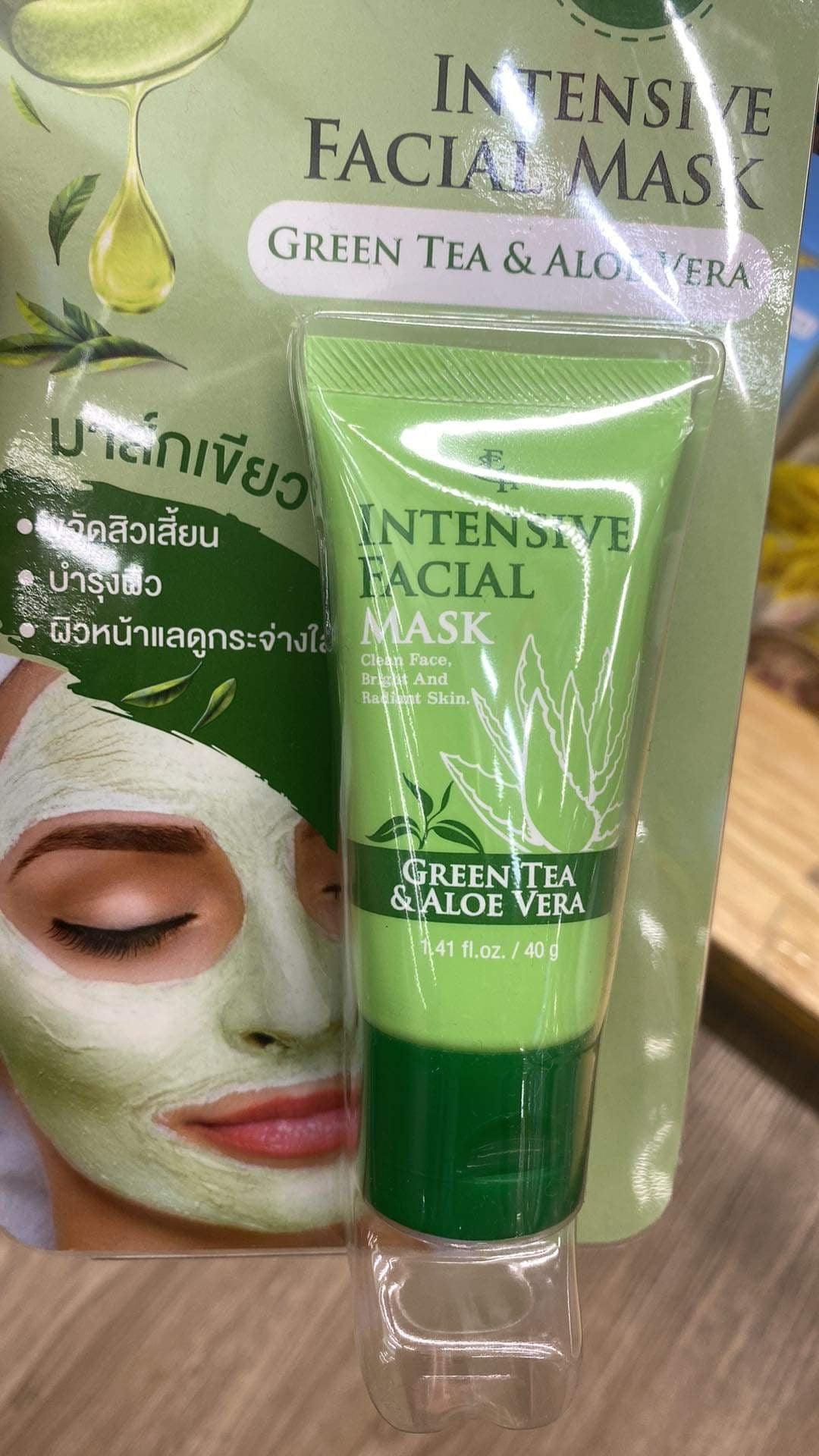 Intensive Facial Mask Green Tea & Aloe Vera