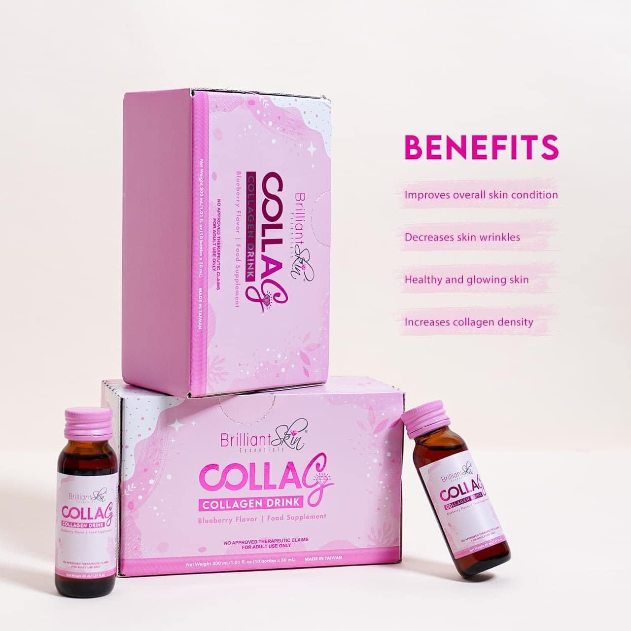 Brilliant Skin Collagen Drink 10 Bottles