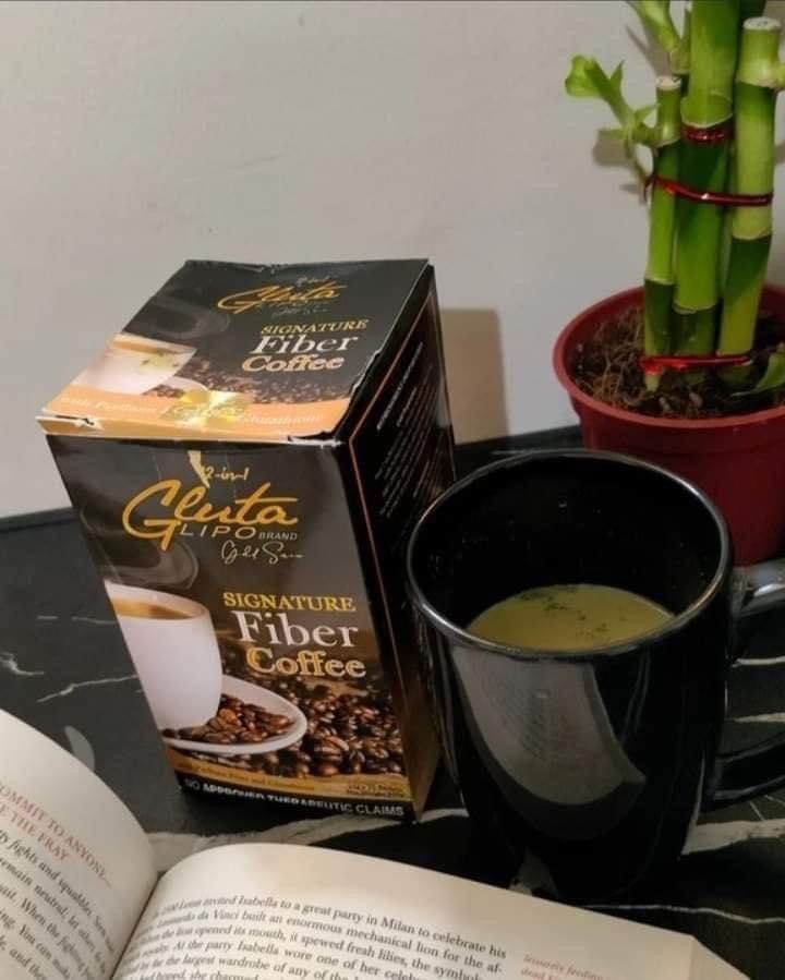 Gluta Lipo Signature Fiber Coffee