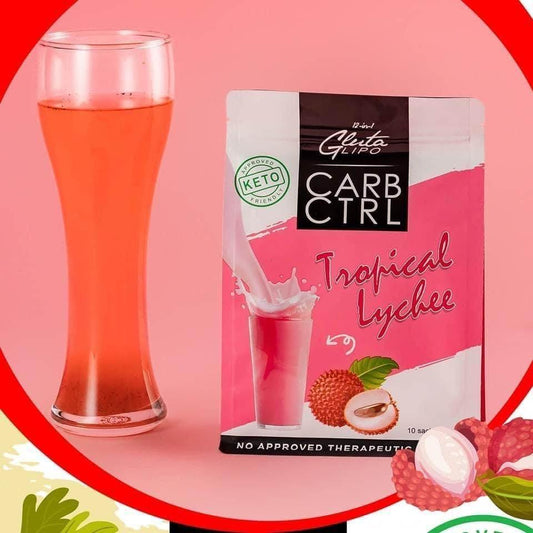 Gluta Lipo CARB CTRL Tropical Lychee - MZG Health & Beauty Imports