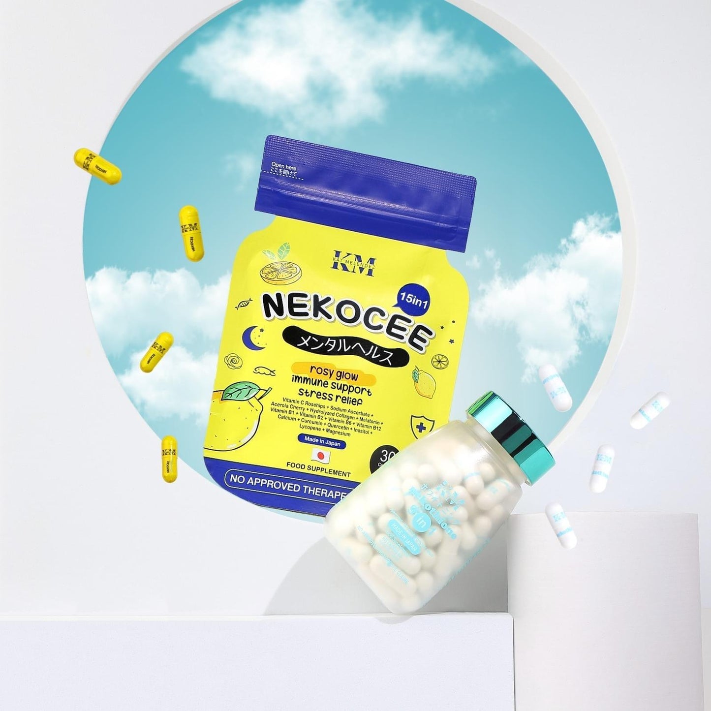 Combo Nekothione 9 in 1 Gluta + Nekocee