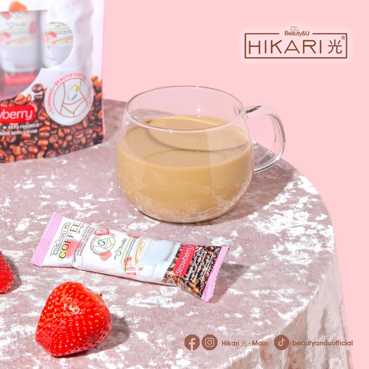 Hikari Coffee Strawberry Flavor