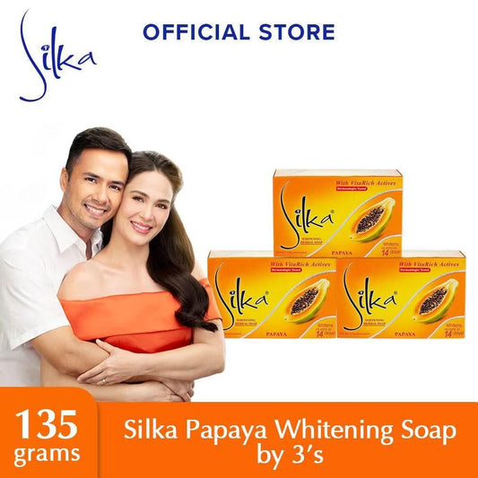 Silka Papaya Soap Orange 135g - MZG Health & Beauty Imports