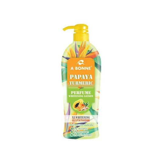 Abonne Perfume Whitening Lotion Papaya Turmeric 500ml - MZG Health & Beauty Imports