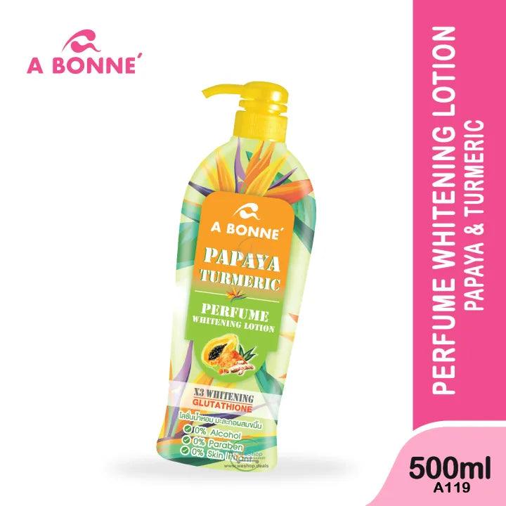 Abonne Perfume Whitening Lotion 500ml Papaya & Turmeric