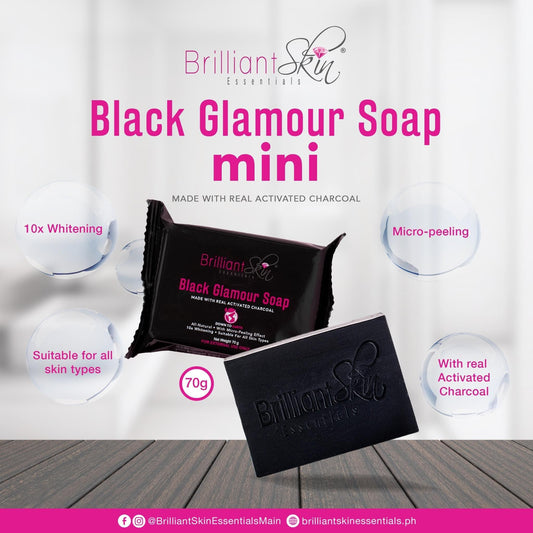 Brilliant Skin Black Glamour Soap Mini 70g