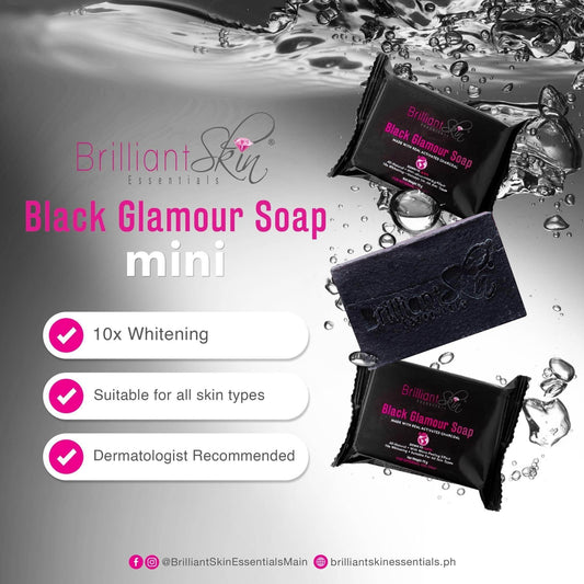 Brilliant Skin Black Glamour Soap Mini 70g - MZG Health & Beauty Imports