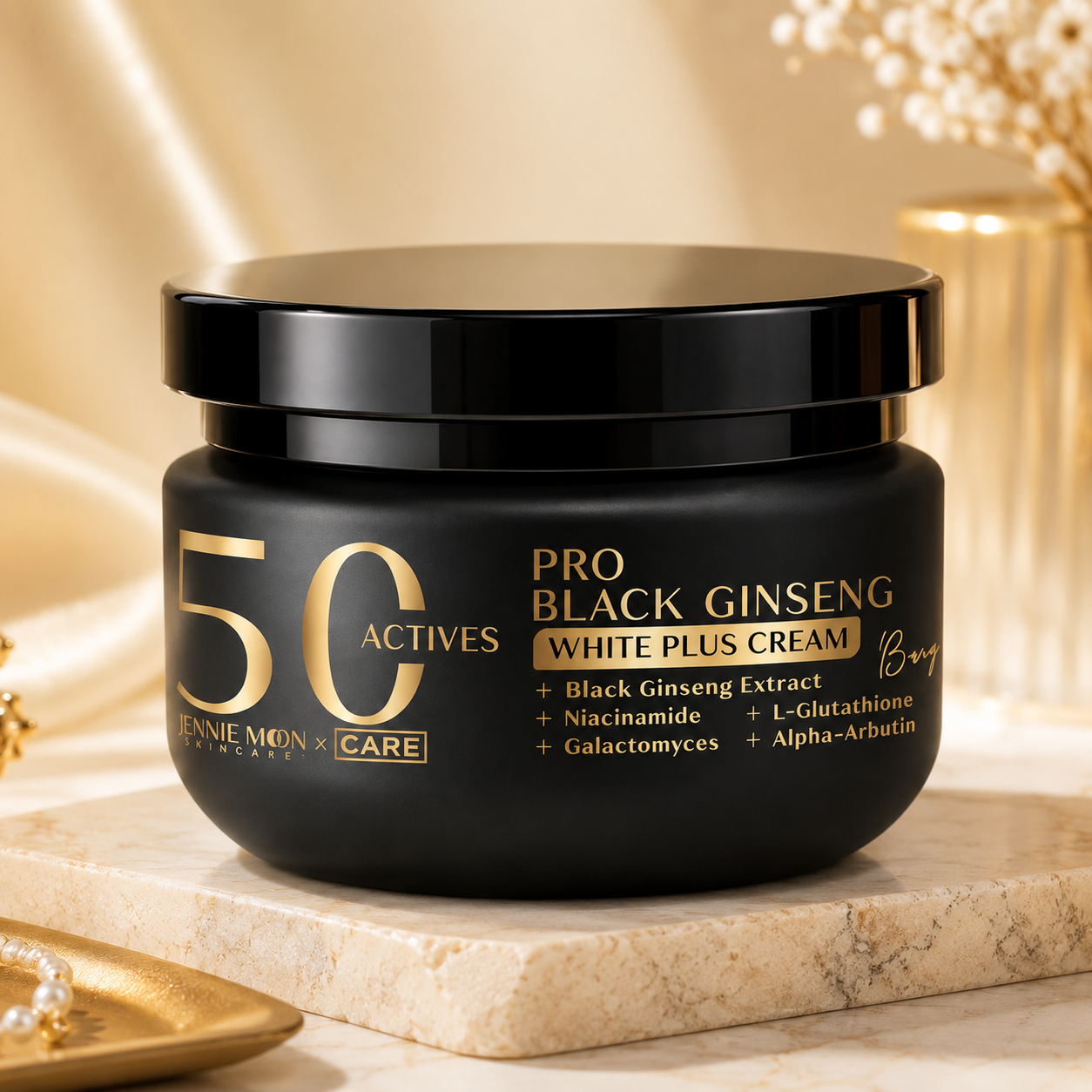 Jennie Moon 5C Pro Black Ginseng White Plus Cream