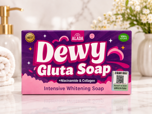 Alada Dewy Gluta Soap with Niacinamide & Collagen | 150g