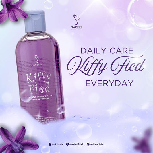 Saskin Kiffy Fied Gentle Intimate Wash with Whitening - MZG Health & Beauty Imports