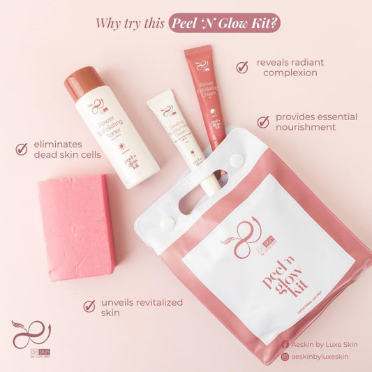 AeSkin Peel N Glow Kit by Luxeskin