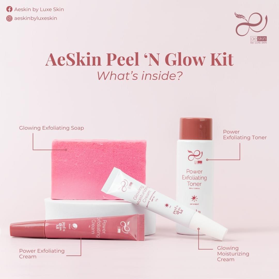 AeSkin Peel N Glow Kit by Luxeskin