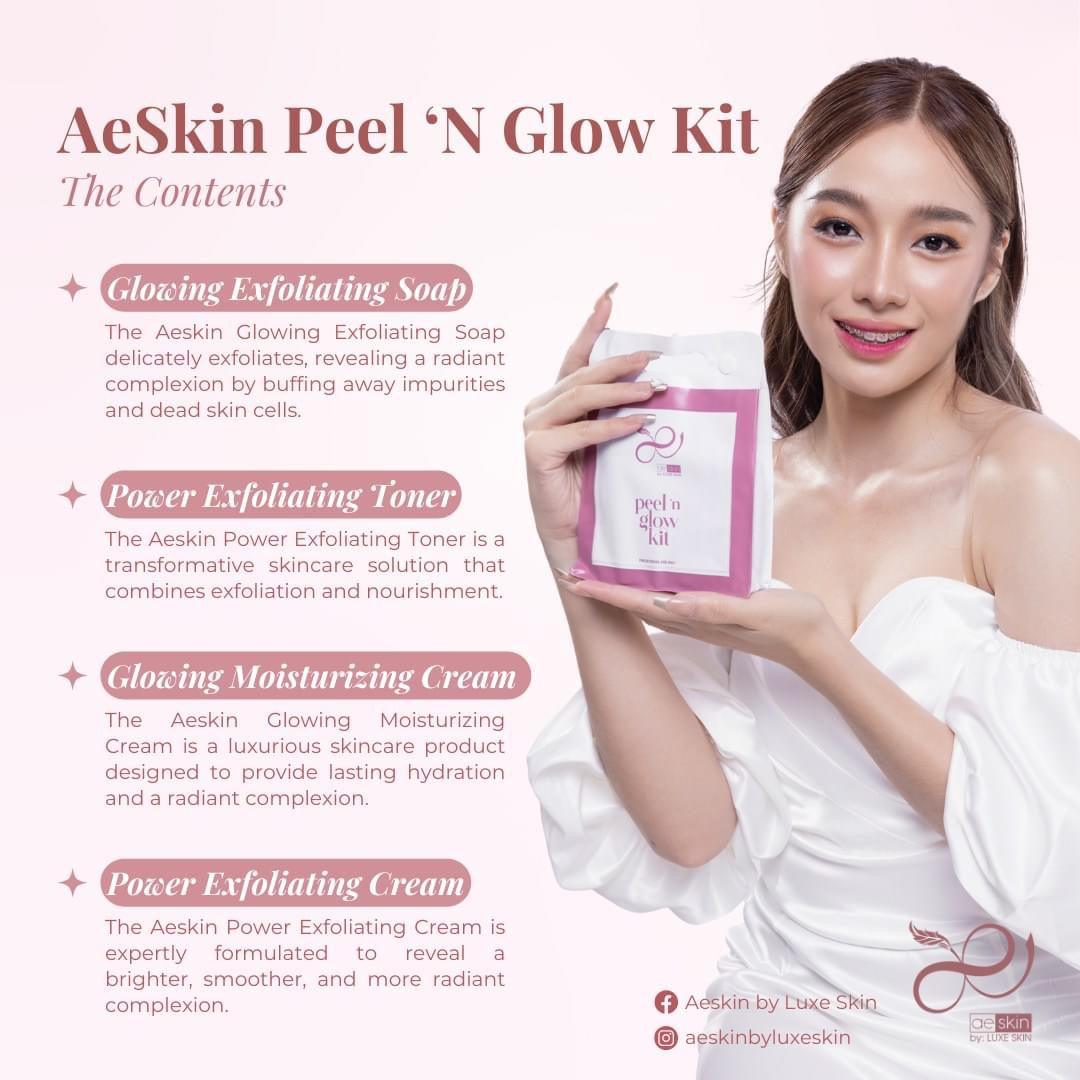 AeSkin Peel N Glow Kit by Luxeskin