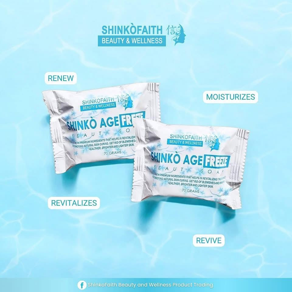 Shinkofaith Shinko Age Freeze Beauty Soap