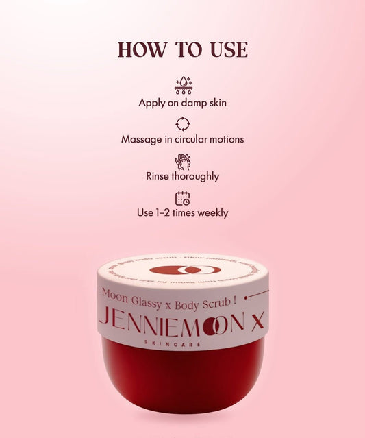 Jennie Moon Moon Glassy X Body Scrub