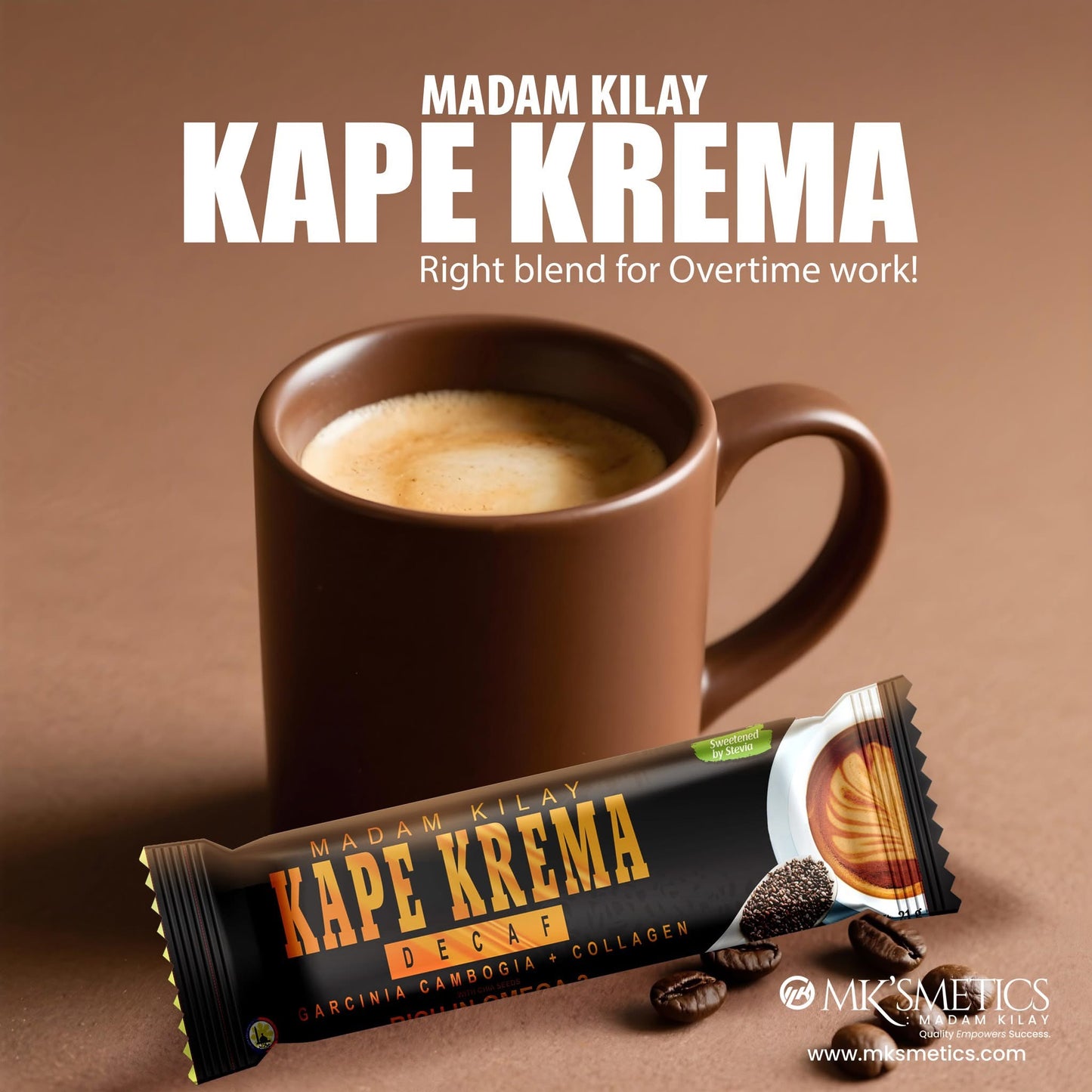 Jumbo Pack Slimming K Kape Krema | 30 Sachets