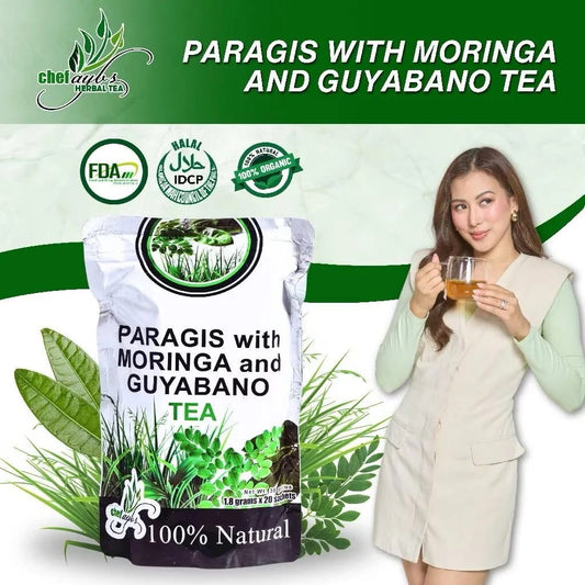 Chef Ayb’s Paragis with Moringa and Guyabano Tea | 20 Sachets
