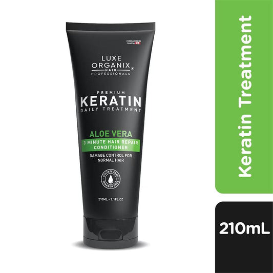 ￼Luxe Organix Premium Keratin Aloe 210ml - MZG Health & Beauty Imports