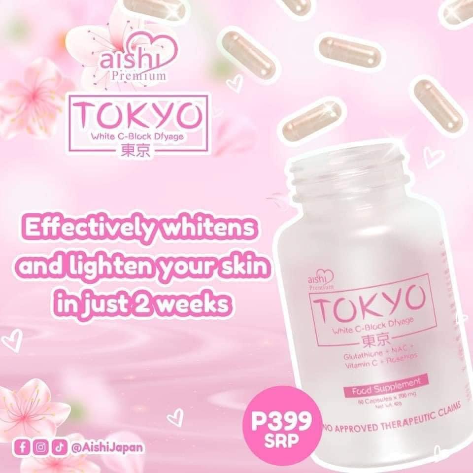 Aishi Premium Tokyo Glutathione + NAC + Vitamin C + Rosehips