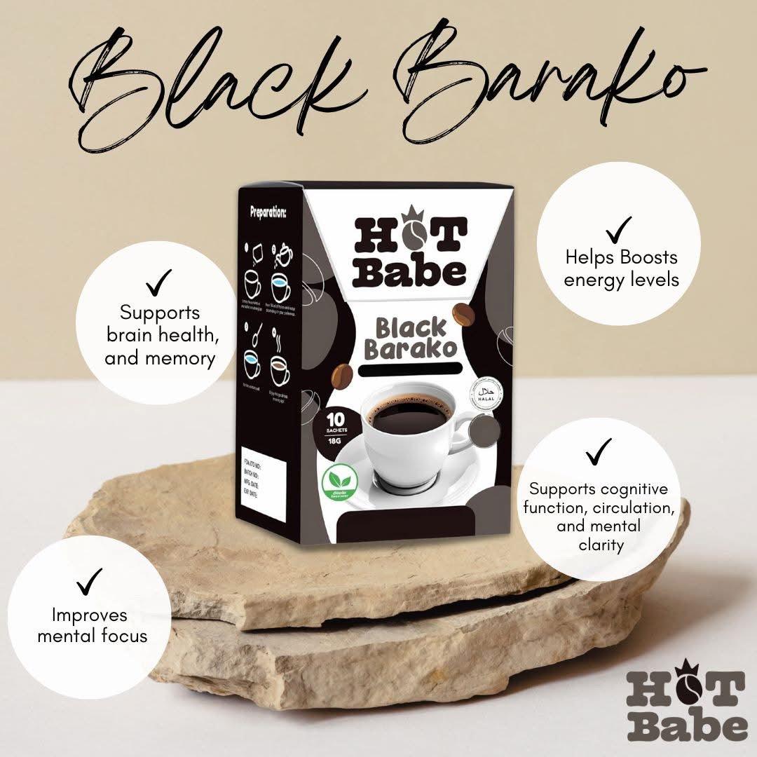 Hot Babe Black Barako Coffee - MZG Health & Beauty Imports