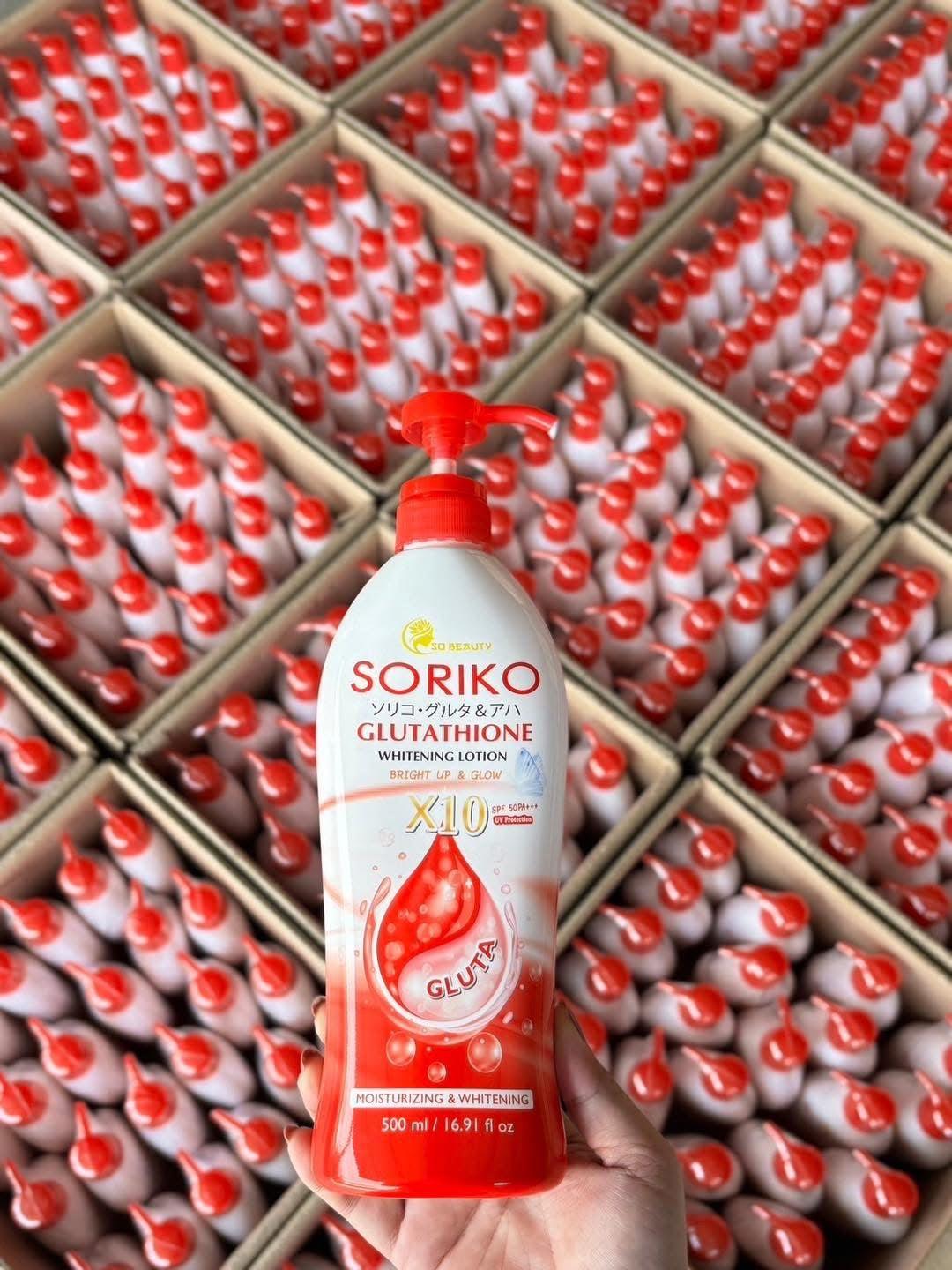 Soriko Glutathione Lotion | 500ml MZG Health & Beauty Imports Soriko Glutathione Lotion | 500ml MZG Health & Beauty Imports