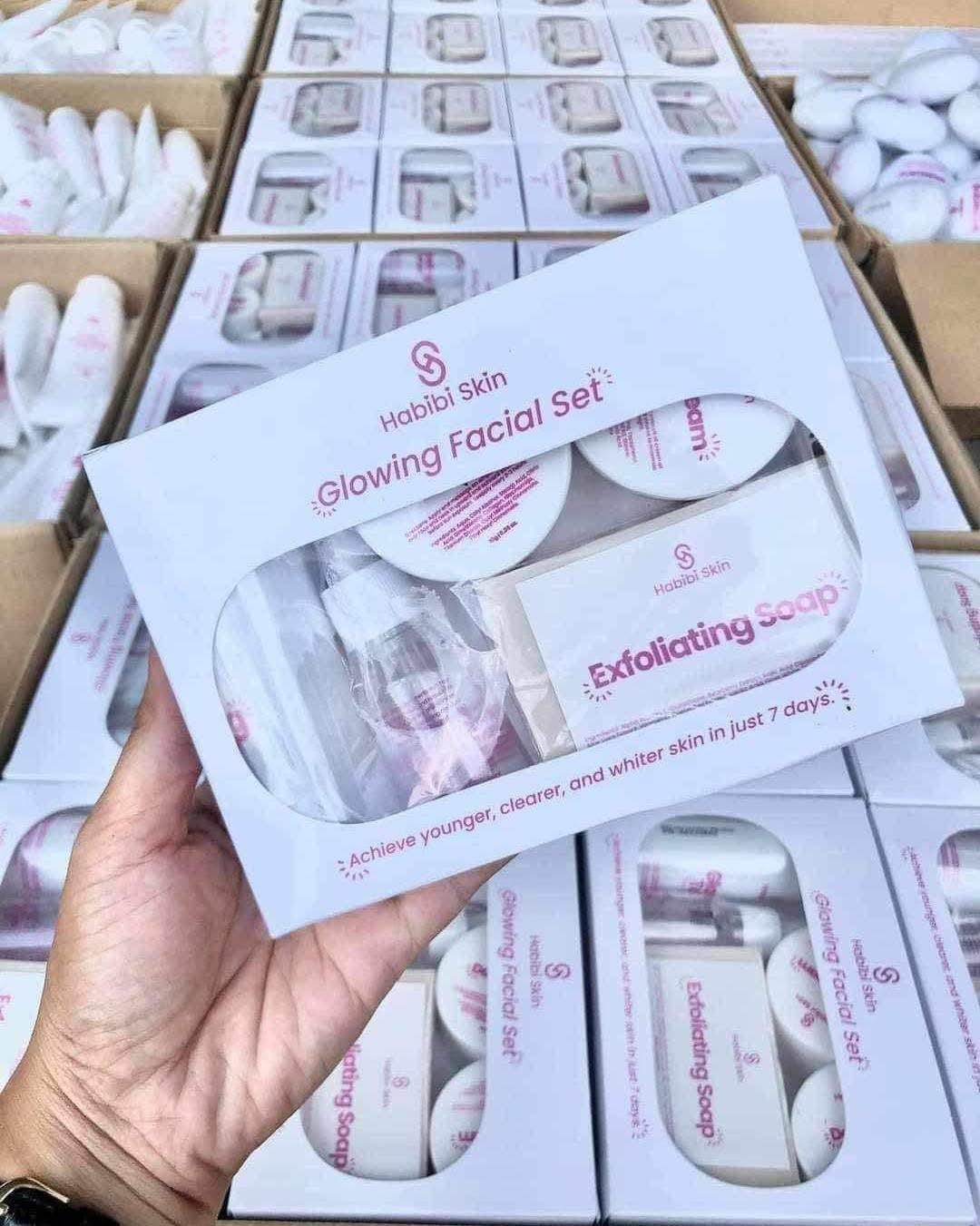 Habibi Skin Glowing Facial Set - MZG Health & Beauty Imports