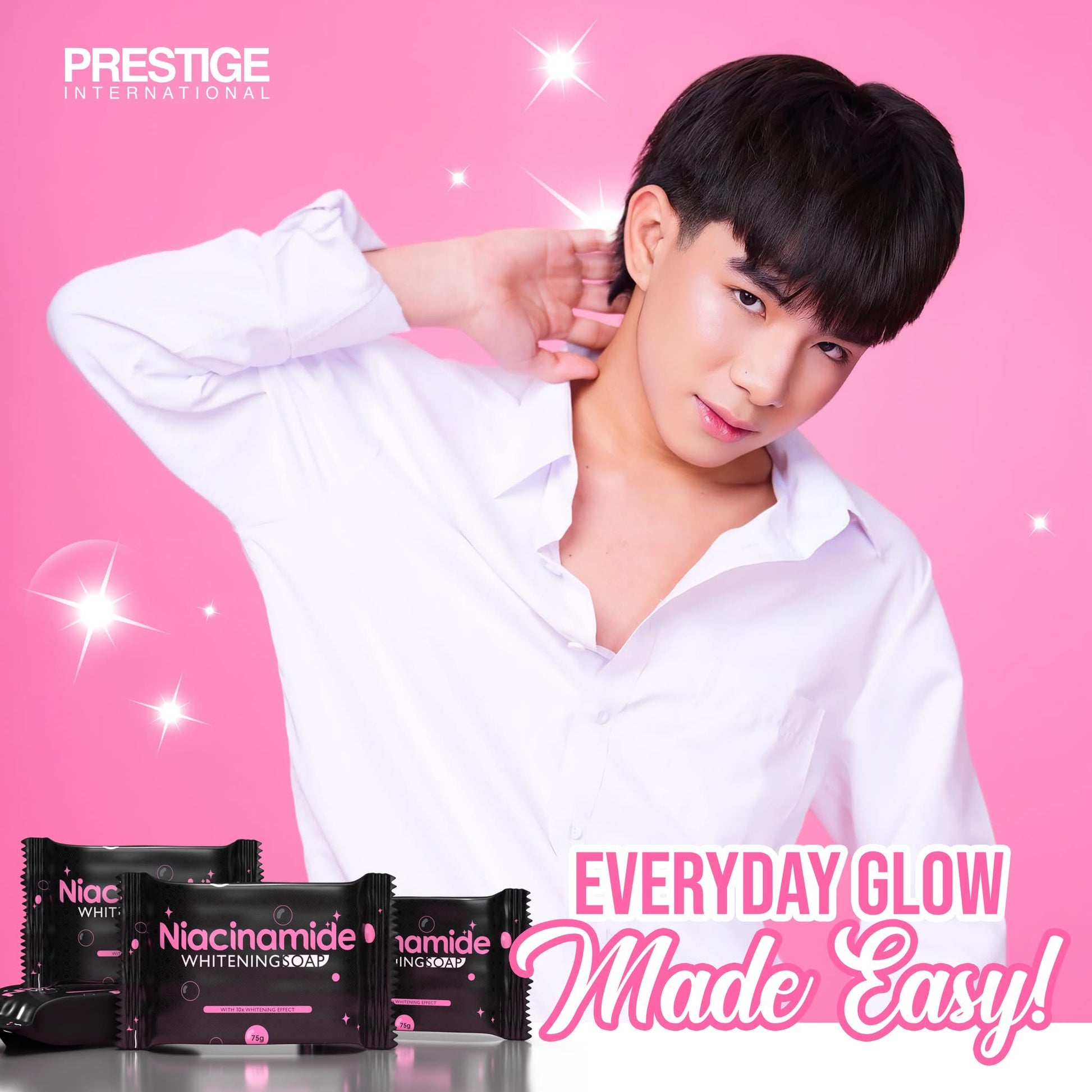 Prestige International Niacinamide Whitening Soap - MZG Health & Beauty Imports