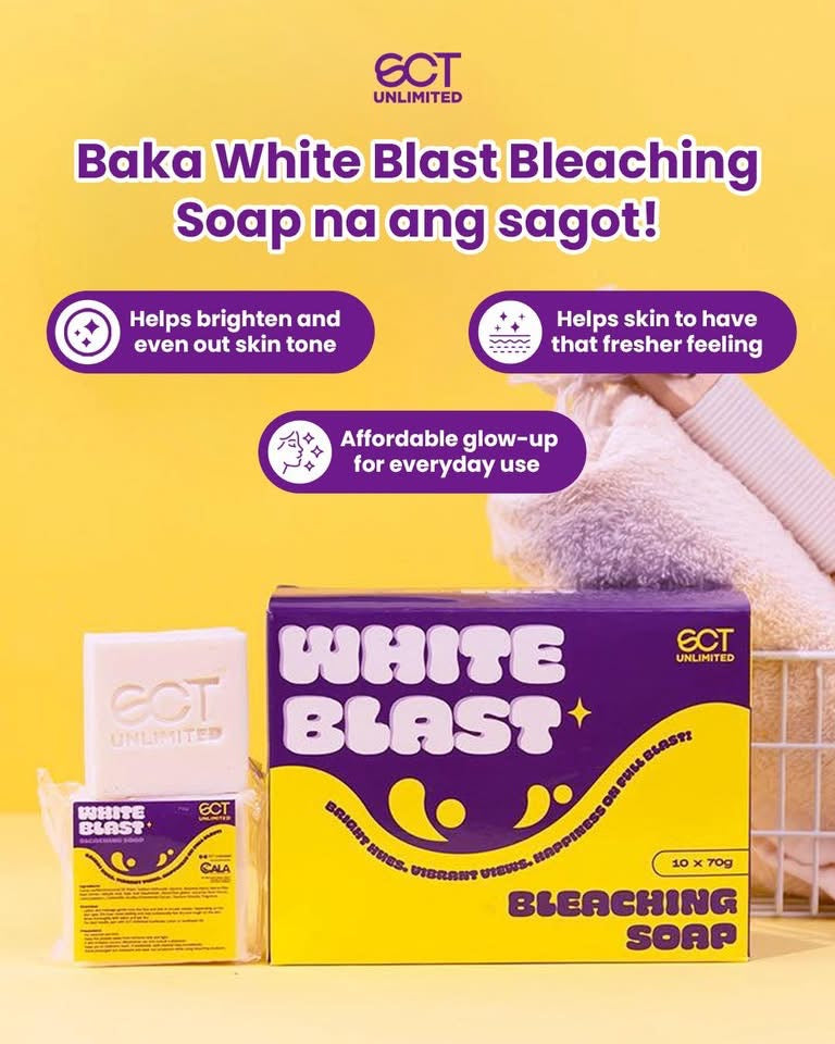SCT White Blast Bleaching Soap | 70g