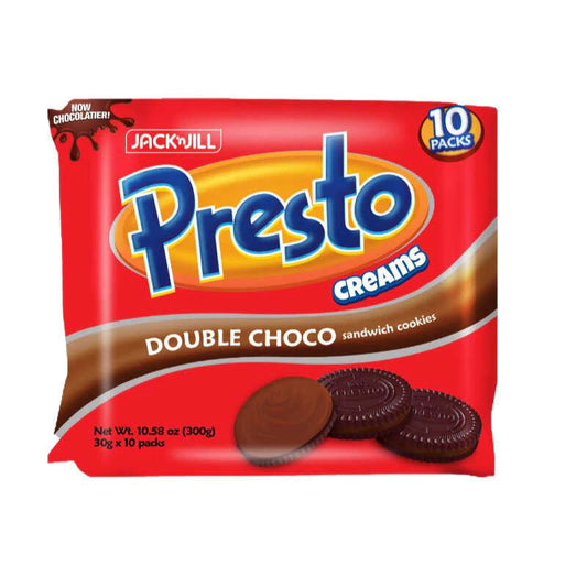 Presto Creams Double Chocolate (30g x 10)