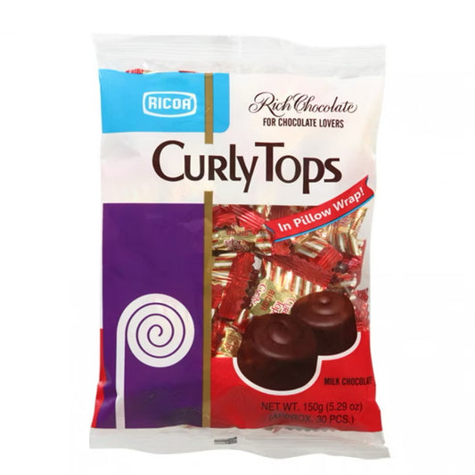 ￼Ricoa Curly Tops Chocolate | 30s