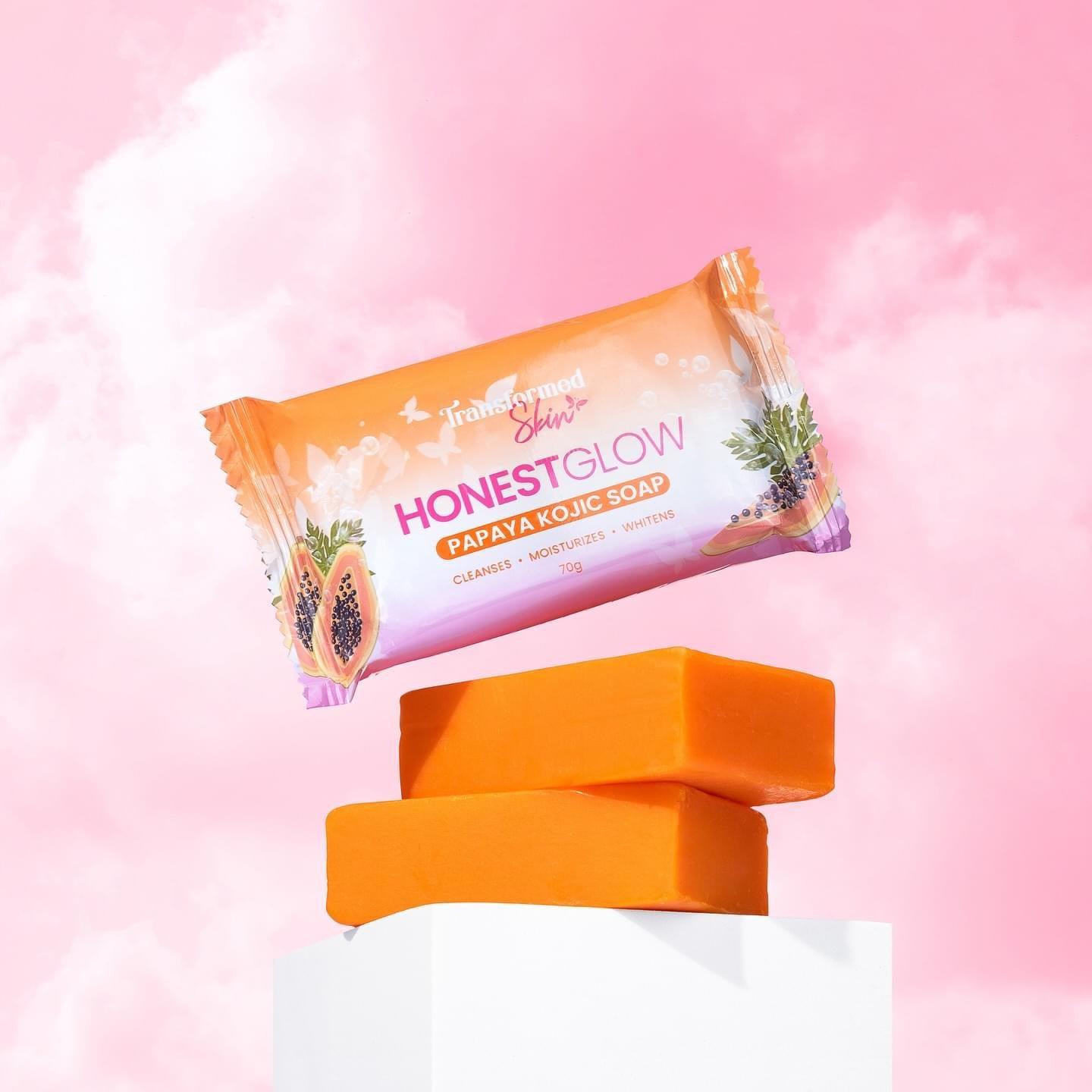 Transformed Skin Honest Glow Papaya Kojic Soap