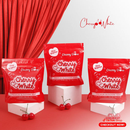 Cherry White Cherry Glow Premium Bleaching Soap | 5 Bars