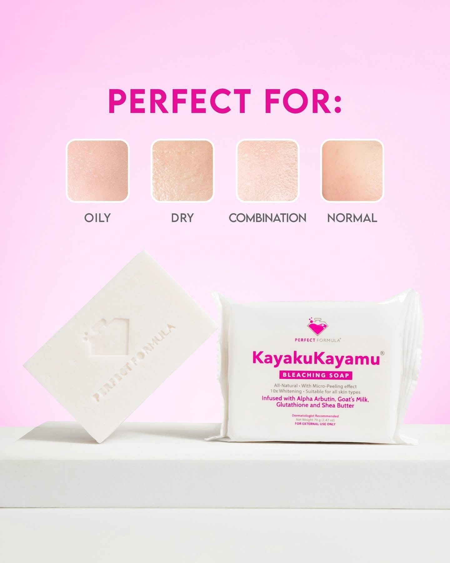 Perfect Formula Kayaku Kayamu Bleaching Soap