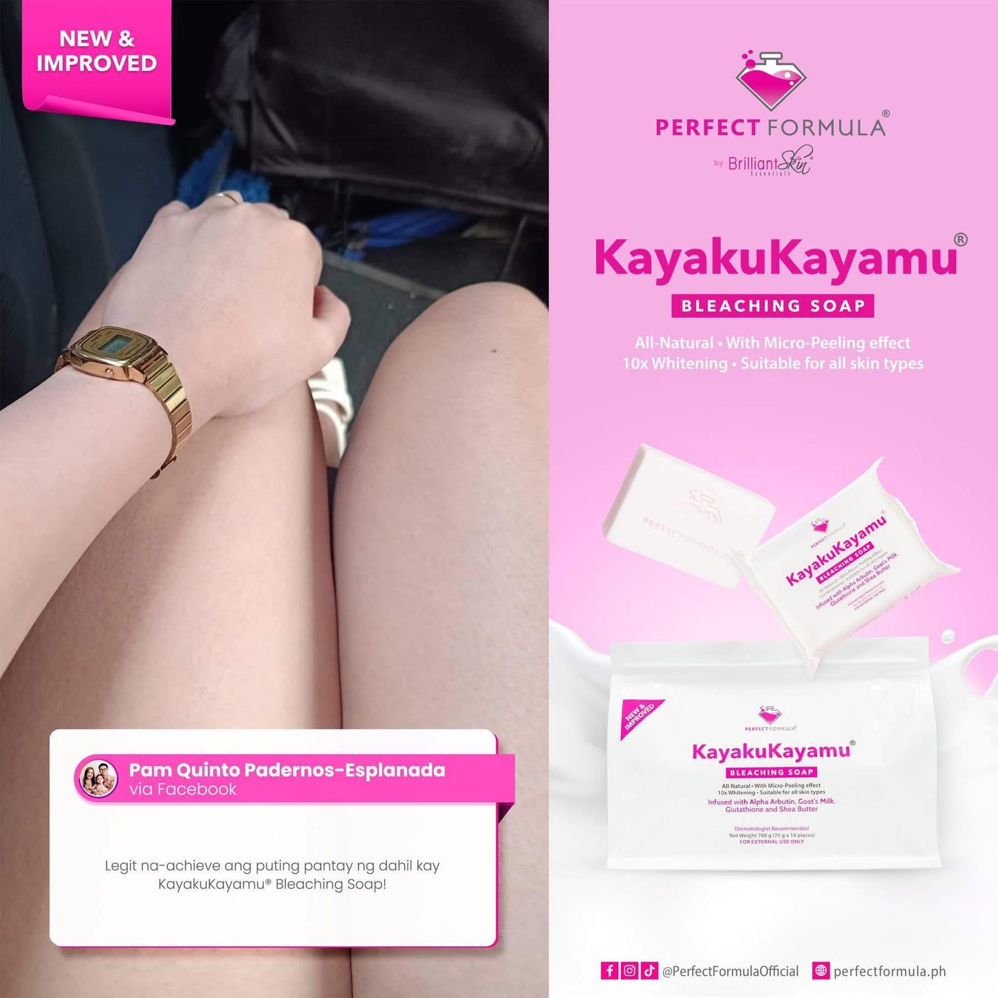 Perfect Formula Kayaku Kayamu Bleaching Soap